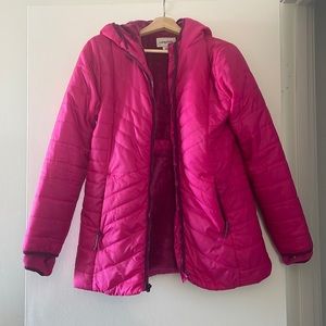 Land’s End Puffer Jacket in Pink for Teens